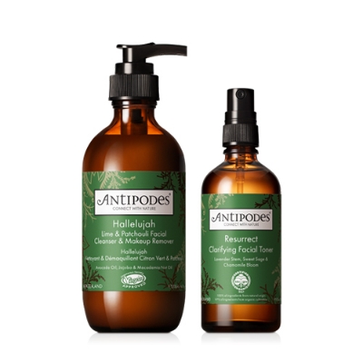 【Antipodes】クレンジング＆トナーキット（さっぱり）