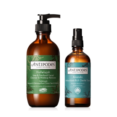 【Antipodes】クレンジング＆トナーキット（しっとり）
