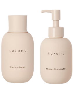 【to/one】モイスチャー クレンジングミルク (M) モイスチャー ローション (M)