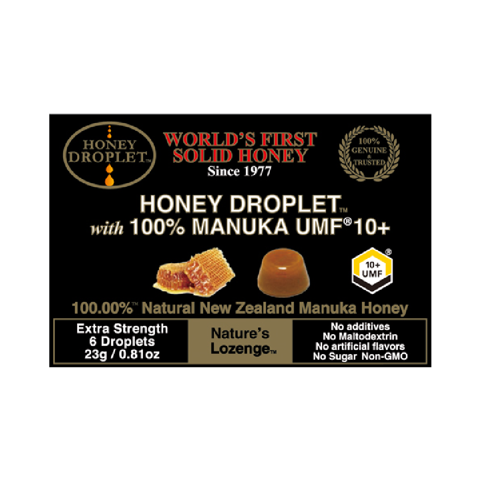 Honey Japan ハニードロップレットマヌカハニーUMF®10＋のど飴