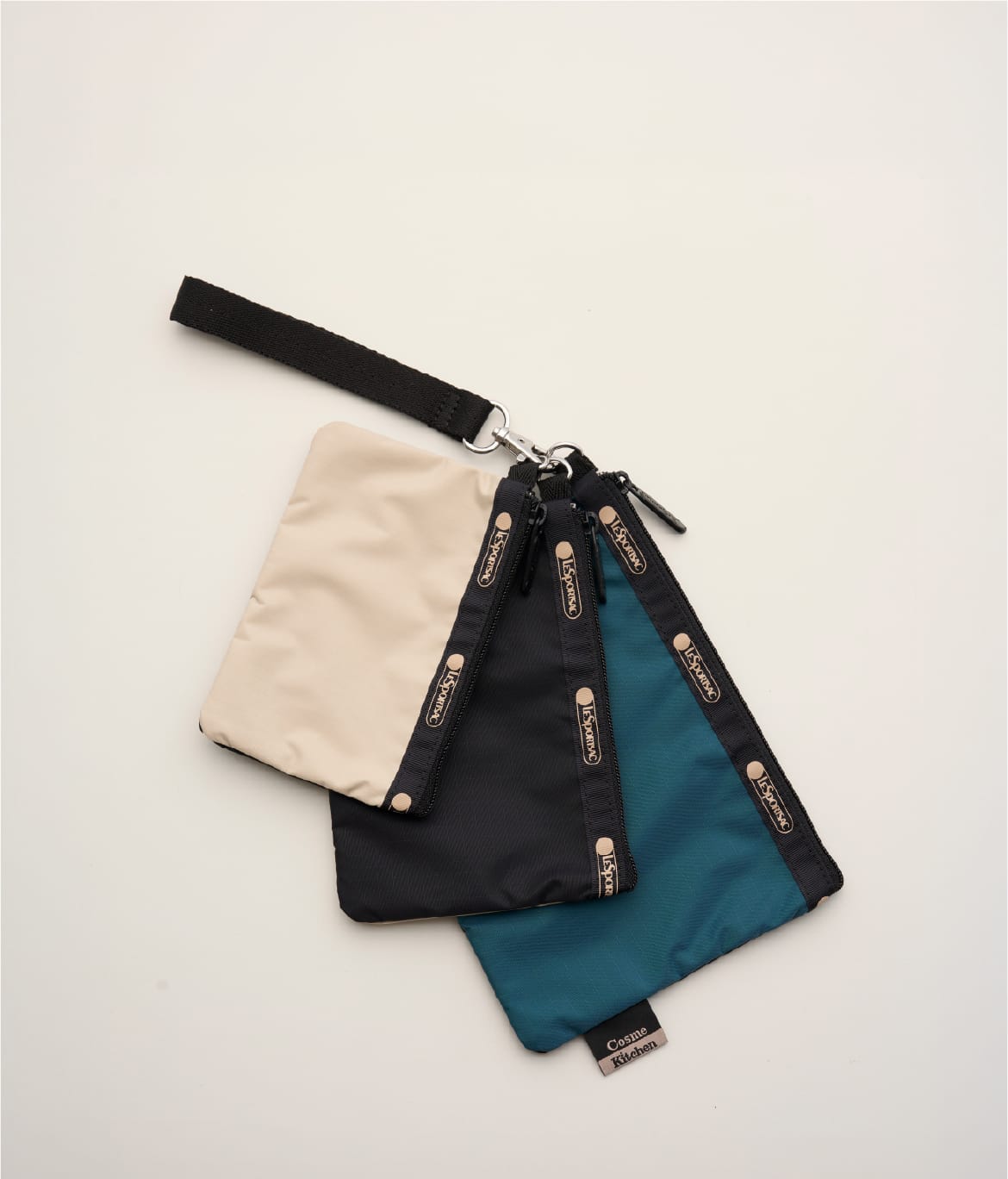 LeSportsac×Cosme Kitchen WRISTLET POUCH SETの商品画像