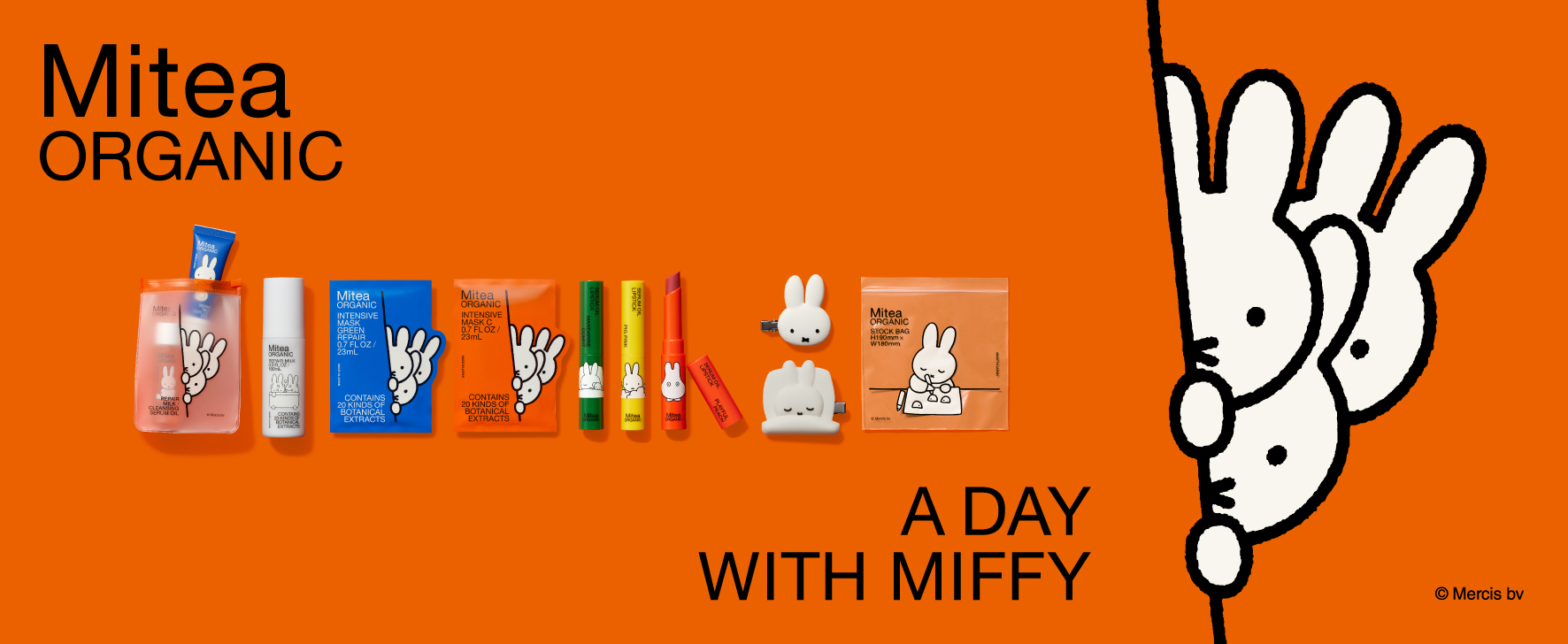 Mitea×miffyコラボアイテムが限定登場