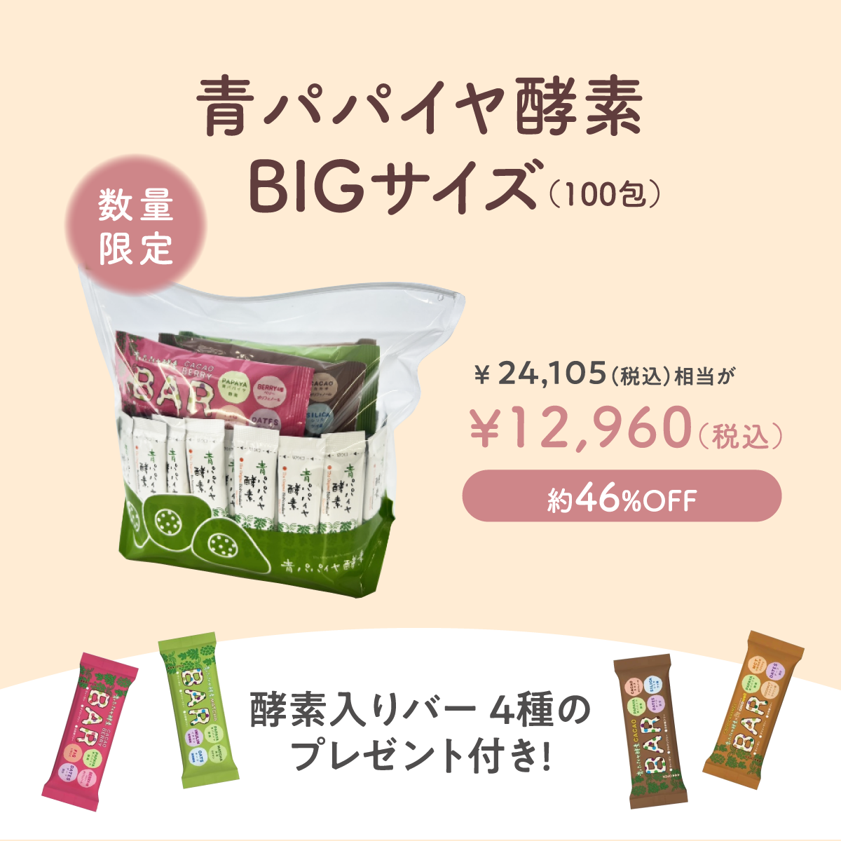 ベスコス2025下半期最優秀賞『青パパイヤ酵素』