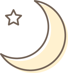 朝 太陽のイラスト