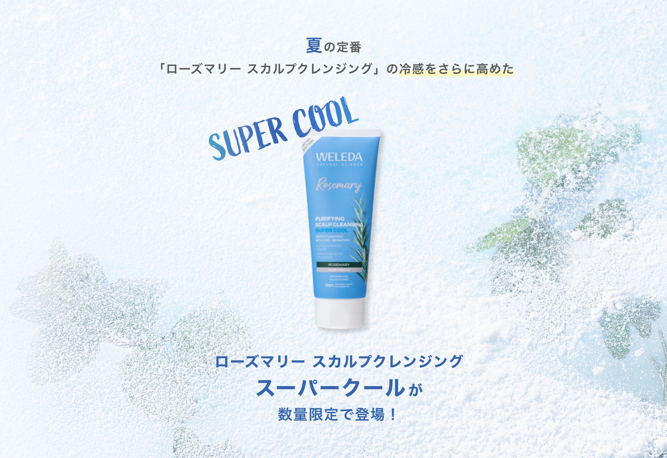 WELEDA】ローズマリースカルプクレンジング スーパークール ｜ヘアケア