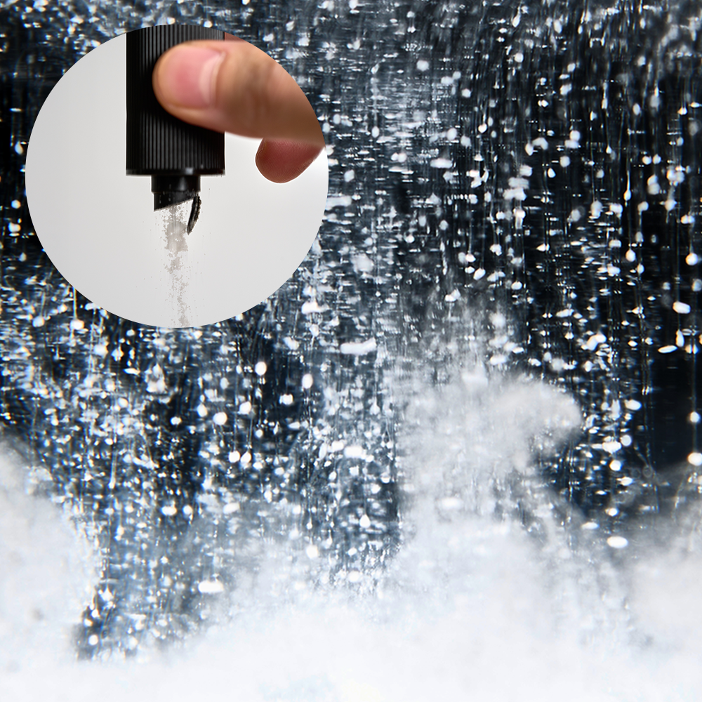 使う直前にプシュッ！Trilogy独自の「フレッシュリリース」システム