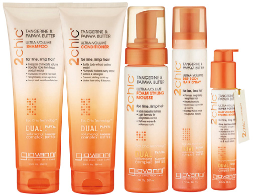 giovanniのハイエンドライン『2chic(ツーシック)』よりヘアボリュームアップアイテム５種が新登場！