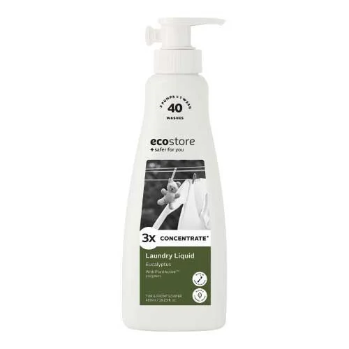 ecostore ランドリーコンセントレートポンプ＜ユーカリ＞ 480mL