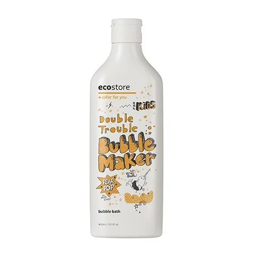 ecostore キッズ バブルバス ＜ペアーポップ＞ 400mL