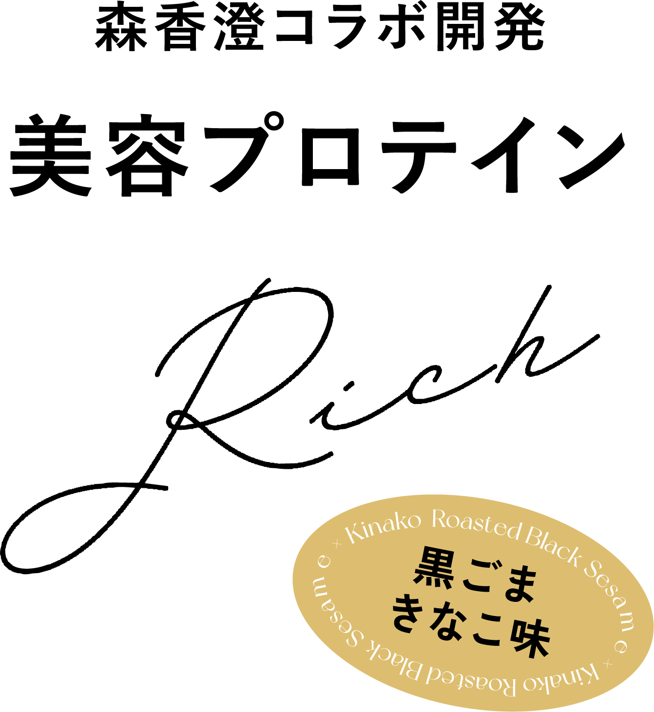 森香澄コラボ開発 美容プロテインRich