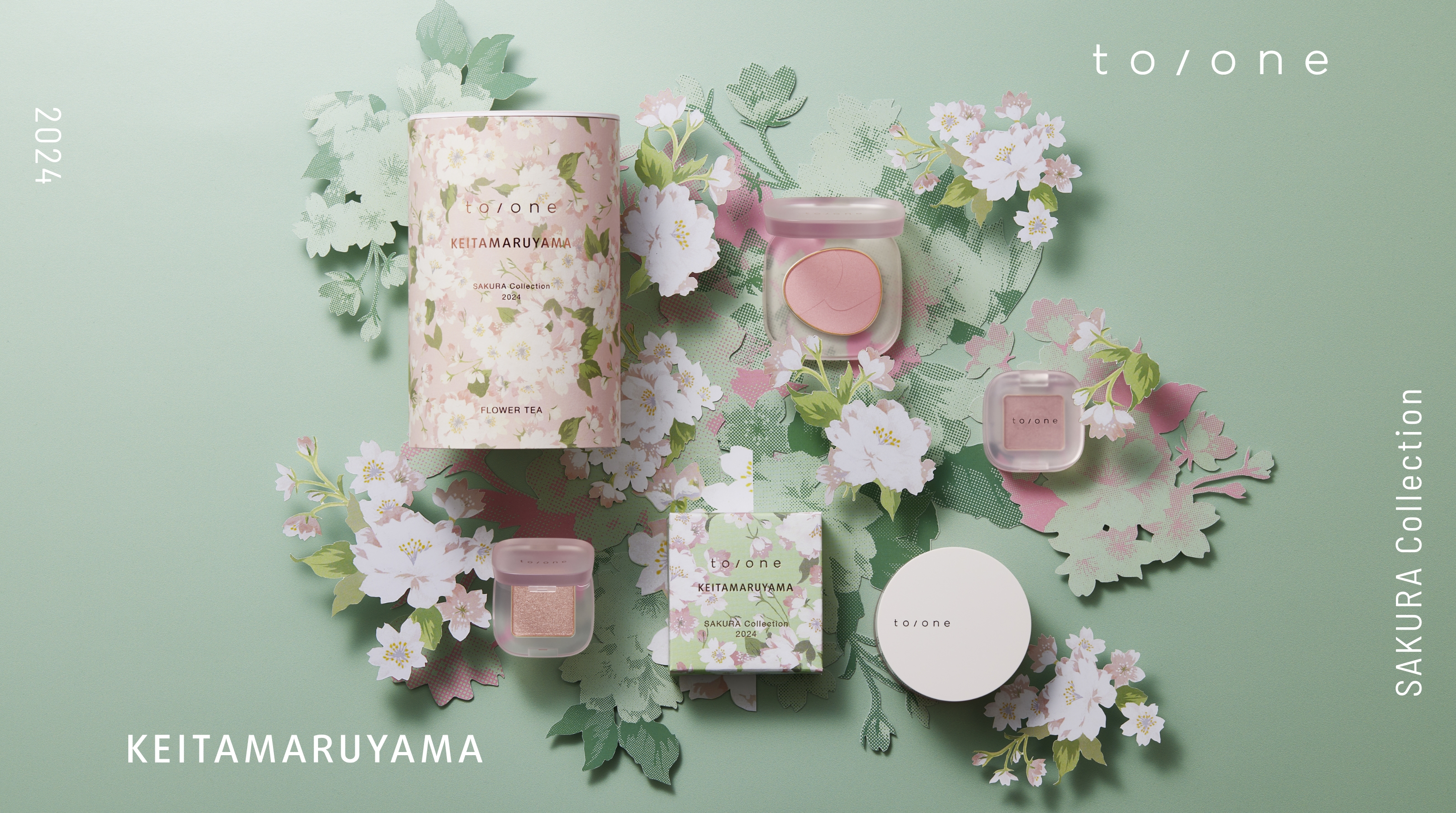 to/one ケイタマルヤマ さくら デュオ Bセット to/one×KEITAMARUYAMA】2026 トーン サクラ デュオ［A,B］＜限定品