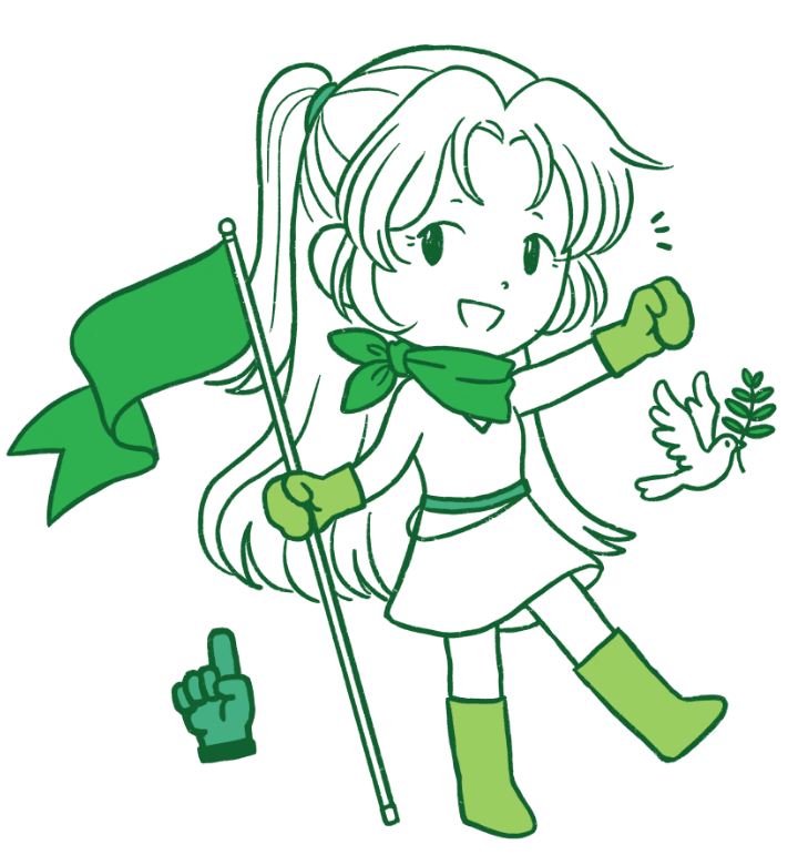 主人公ENFJのキャラクター画像