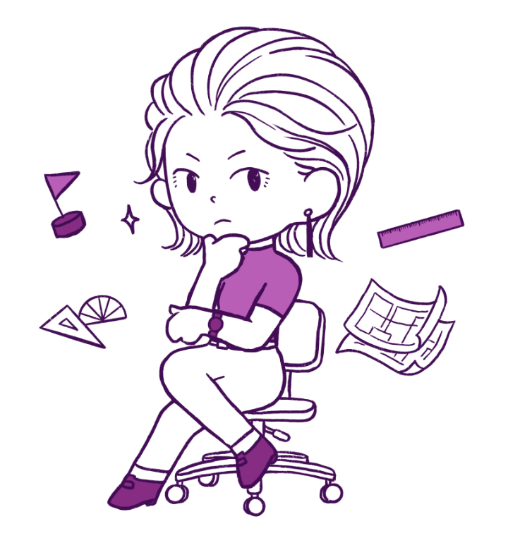 建築家INTJのキャラクター画像