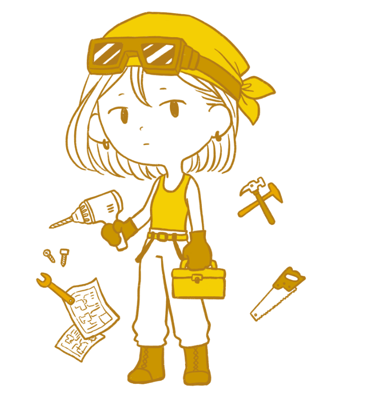 建築家INTJのキャラクター画像