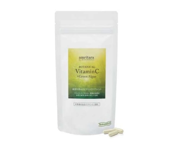 【amritara】ボタニカル ビタミンC ＋グリーンアルジー 90粒 商品画像