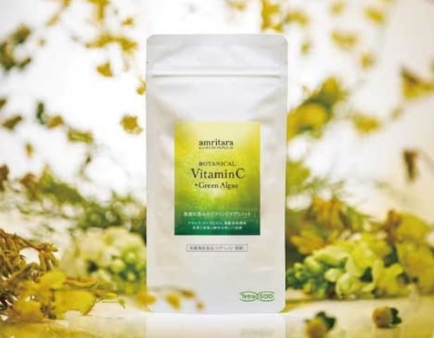 【amritara】ボタニカル ビタミンC ＋グリーンアルジー 90粒 商品画像