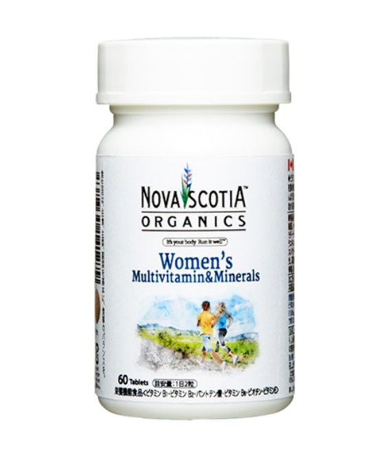 【Nova Scotia Organics】マルチビタミン＆ミネラル アクティブウーマン 商品画像