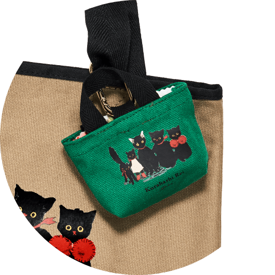 ミニトート グリーン