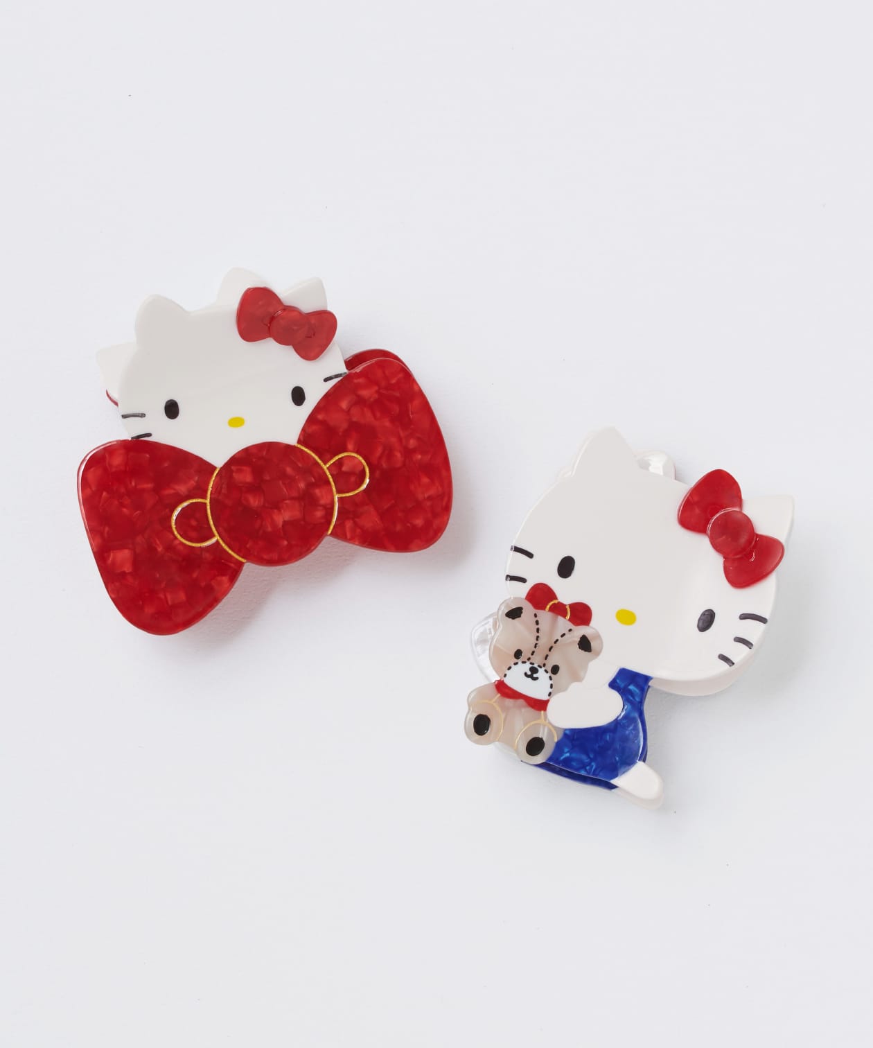 キティちゃんのヘアクリップ