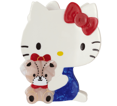 キティちゃんのヘアクリップ