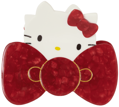 キティちゃんのヘアクリップ