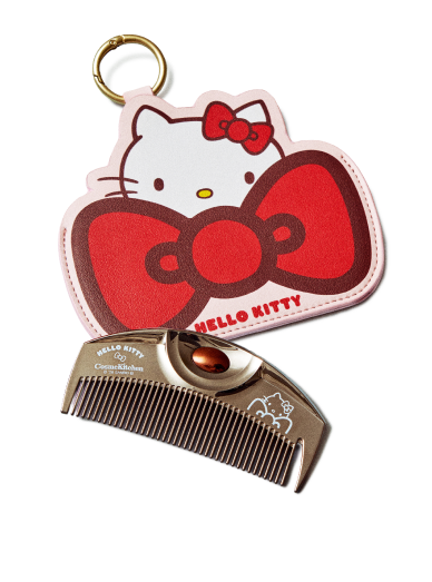 〈HELLO KITTY〉 （R）PGツキ プレミアムブラック コームケース付き