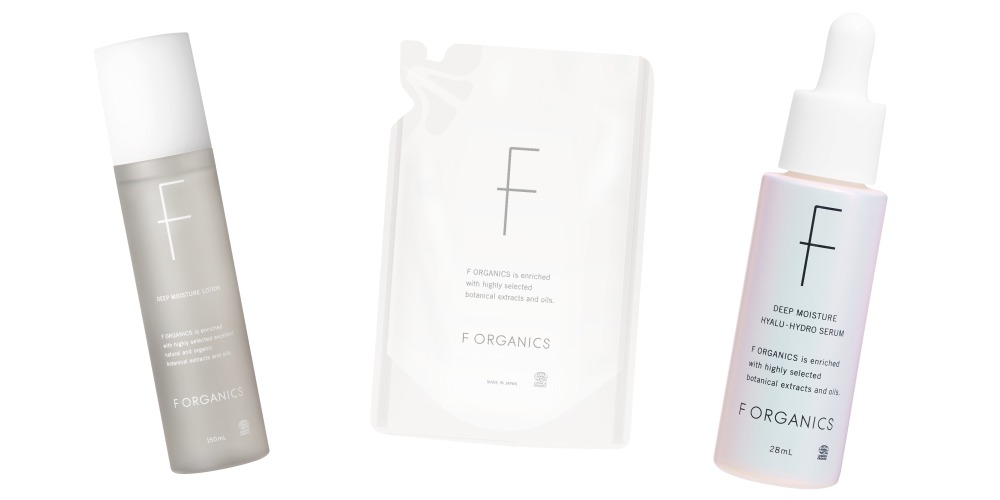 F ORGANICS ディープモイスチャー ローション、詰め替え用、ヒアルハイドロセラム