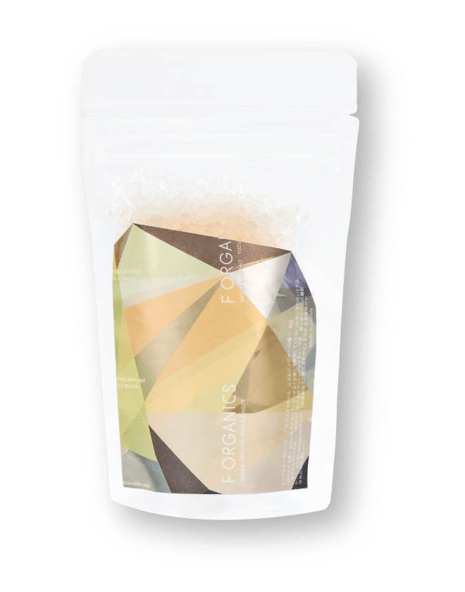 アロマバスソルトA ユズ＆ジンジャーの香り 90g