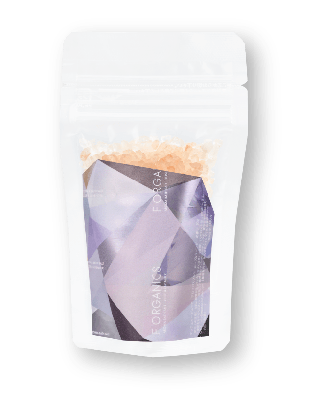 アロマバスソルトA ローズ＆ラベンダーの香り 90g