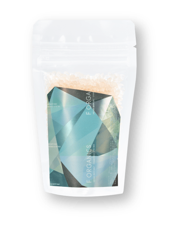 アロマバスソルトA カモミール＆モミノキの香り 90g