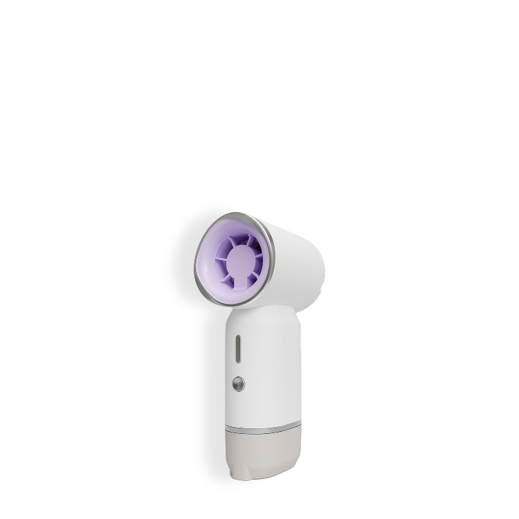 baramood Handyfan Type #02 Silky White