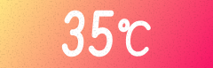35℃