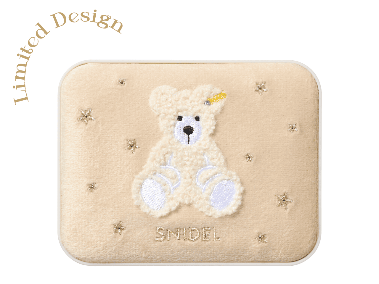 Limited Design テディベアをあしらった限定デザインのケース