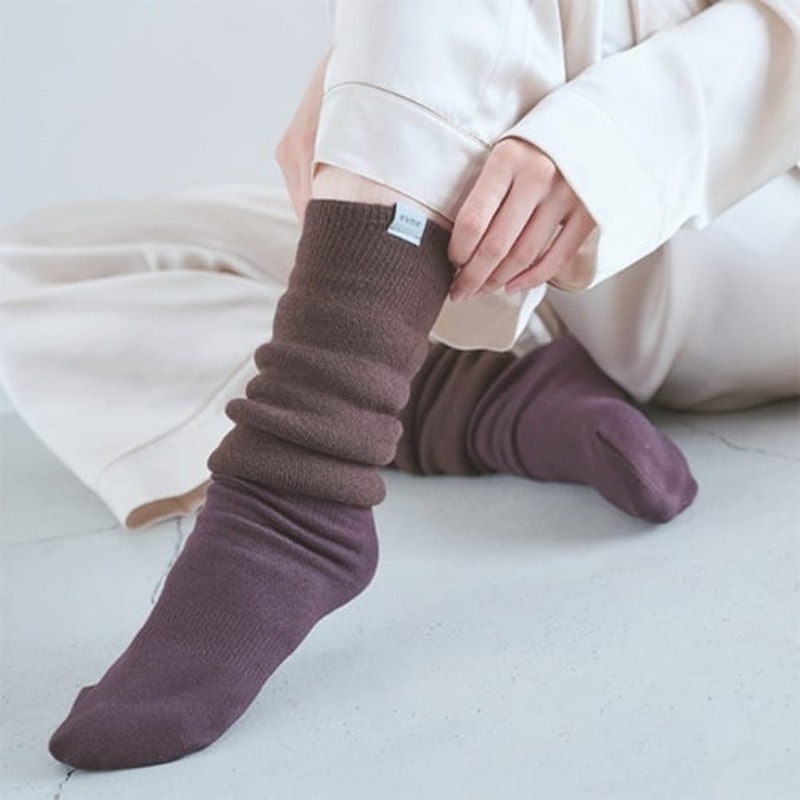 【eume】もちもちソックス＜全2色＞