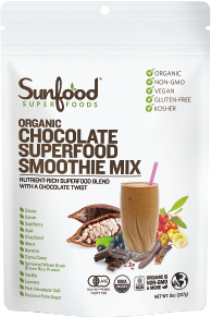 オーガニックチョコレート スーパーフードスムージーミックス