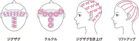 頭皮全体を満遍なく