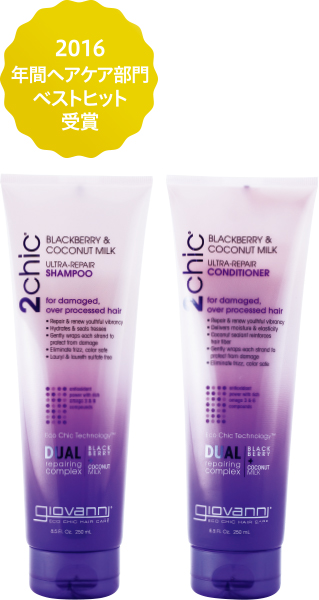 2chic ダメージ シャンプー &コンディショナー