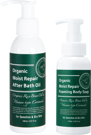 メイドオブオ ガニックス モイストリペア アフターバスオイル, メイドオブオ ガニックス モイストリペア フォーミングボディソープ