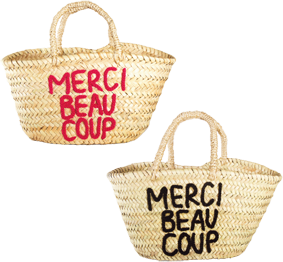 コスメキッチン Merciカゴバッグ