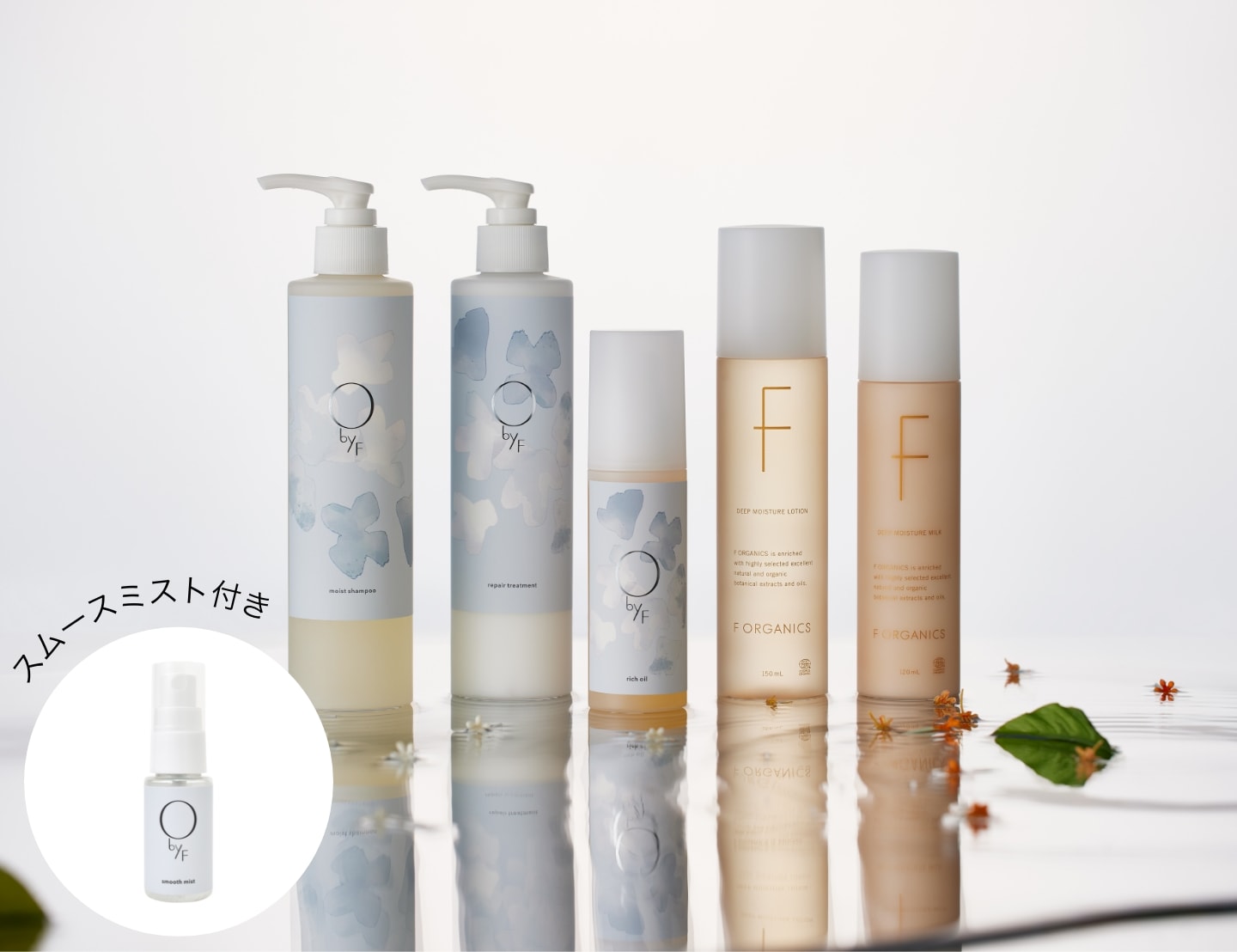 ディープモイスチャーローション＆ミルク モイストシャンプー＆リペアトリートメント リッチオイルの商品画像